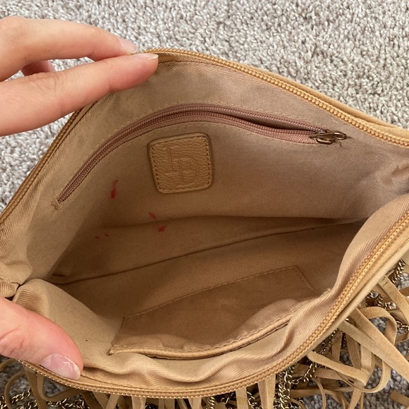 Faux leather fringe mini bag - Picture 3 of 3